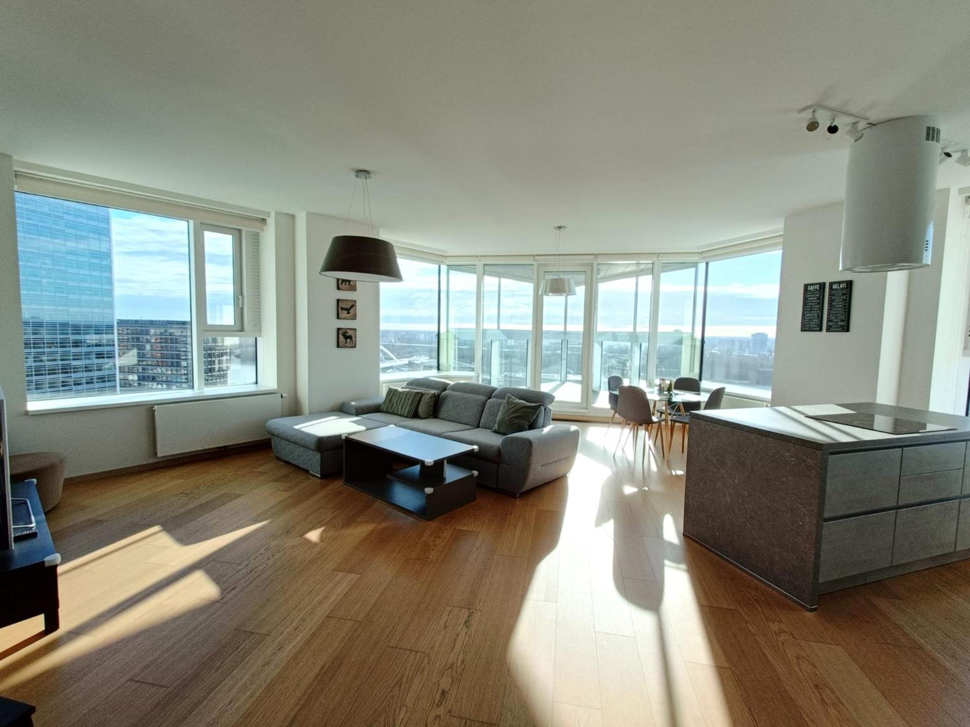 Sag Panorama Apartment 3 Rooms 19Th Floor Great View Free Parking Bratislava Eksteriør bilde